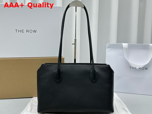 The Row Terrasse Bag in Black Leather Replica